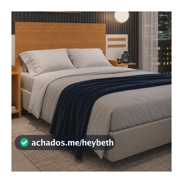 Cabeceira Para Cama Box De Casal Queen Com Criado Até 160cm