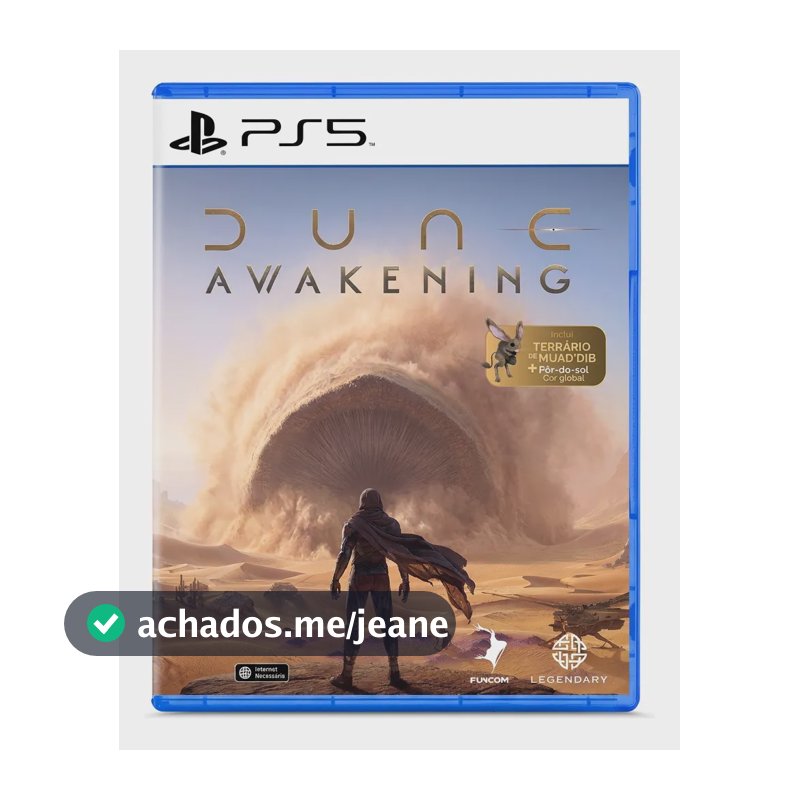 Dune Awakening Ps5 Br Midia Fisica