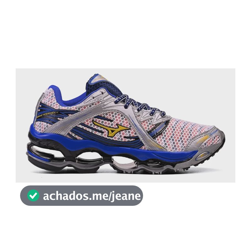 Tênis Mizuno Wave Prophecy 1 Original Azul 41 Br