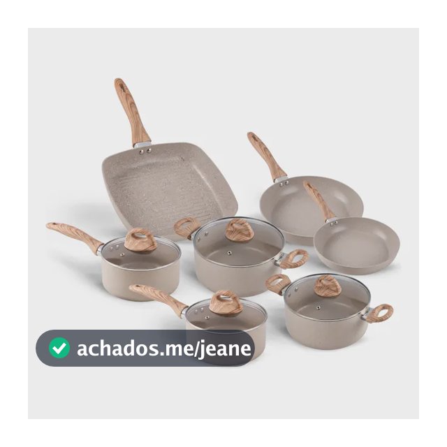 Jogo De Panelas 7 Ceramic Life Smart Plus Areia Brinox Areia
