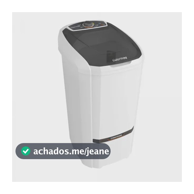 Tanquinho Colormaq Lavadora Roupas Semi-automática Lcs 10kg Cor Branco