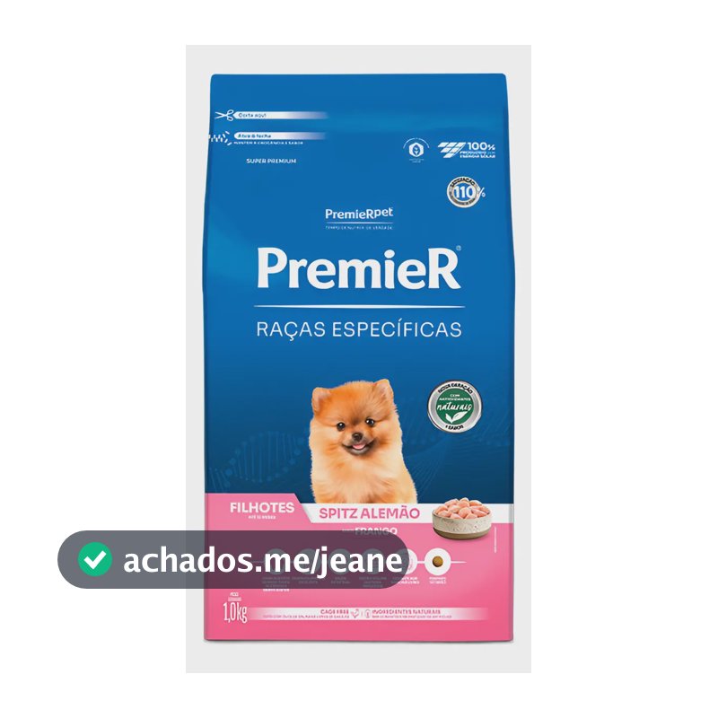 Premier Spitz Filhote 1 Kg