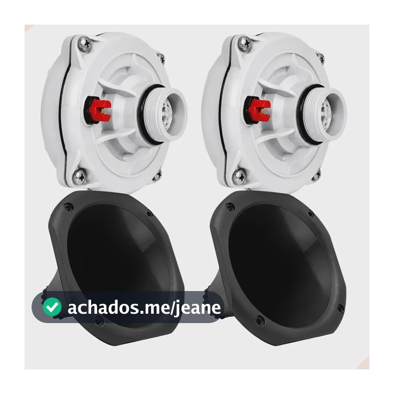 Kit 2 Driver Plus D250x Musicall 200w + Corneta + Capacitor