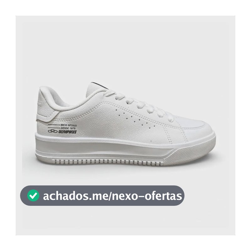 Tênis Masculino Olympikus Eros Casual Confortável Leve Branco 2 42
