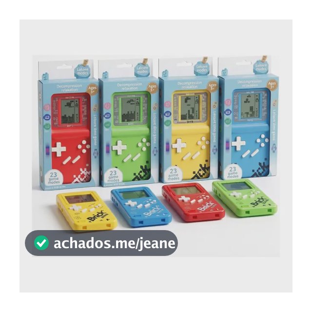 Console Retro Mini Game Vídeo Game Portátil De Mão Multi-jogos Antigos