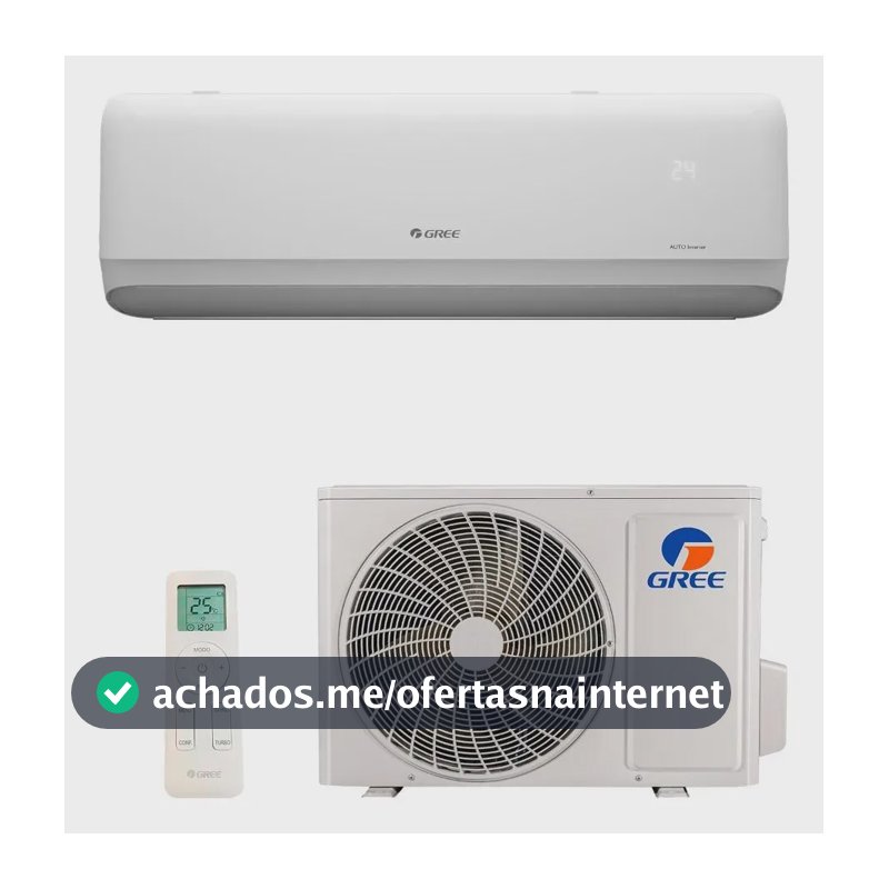 Ar condicionado Split Hi Wall Gree G-Side Auto Inverter 12.000 Btus Frio 220V R-32