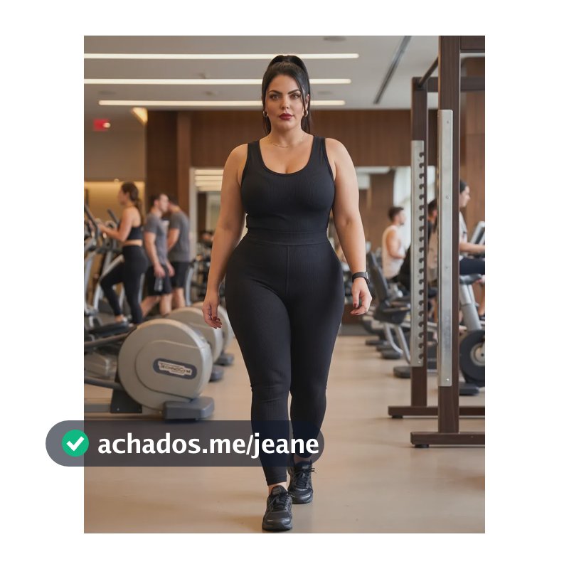 Macacão Plus Size Longo Preto Skinny Adulto Lycra Preto G3 (54/56)