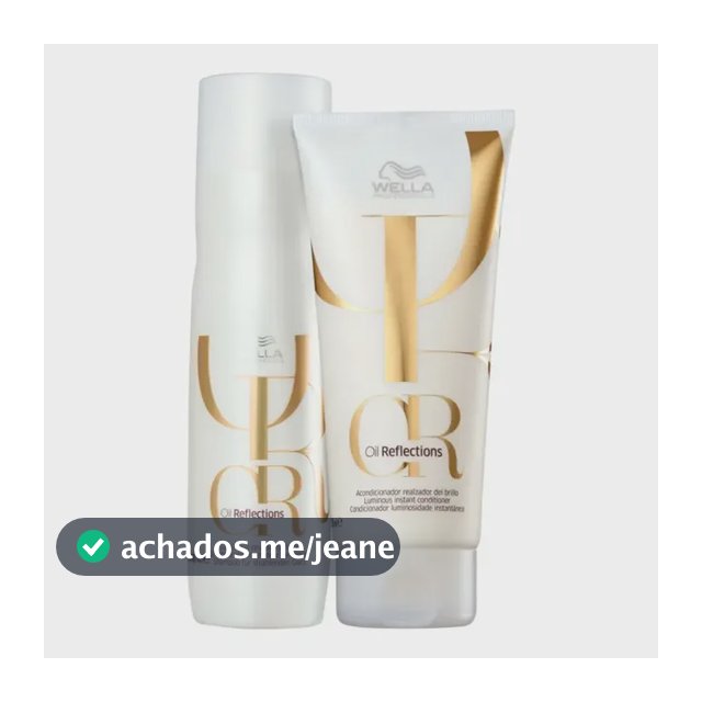 Kit Oil Reflections Shampoo E Condicionador - Wella