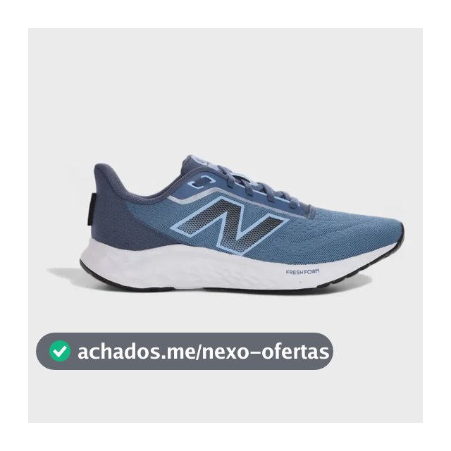 Tênis New Balance Fresh Foam Arishi V4 Casual Eva Azul 40 Br