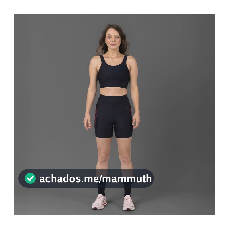 Bermuda Running Woom Light Run Feminino Iii Rosa P