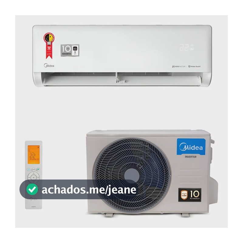Ar Condicionado Inverter Midea Ecomaster 12000Btu Frio