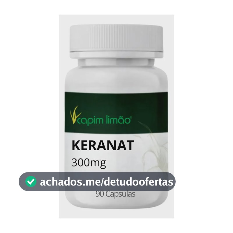 Keranat 300mg - 90 Cápsulas Sem Sabor