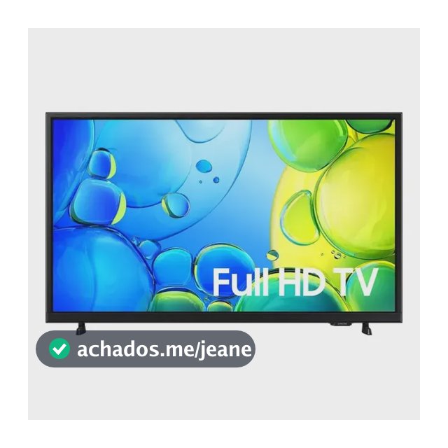 Smart TV 43" Full HD F6000F 2025 Samsung Bivolt