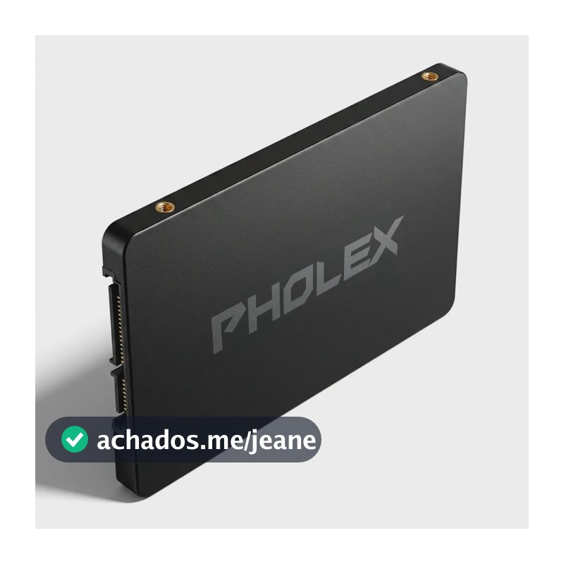 Ssd 256gb Notebooks Desktops Armazenamento Interno Sata Iii 2.5 Leitura Até 500mb/s Pholex