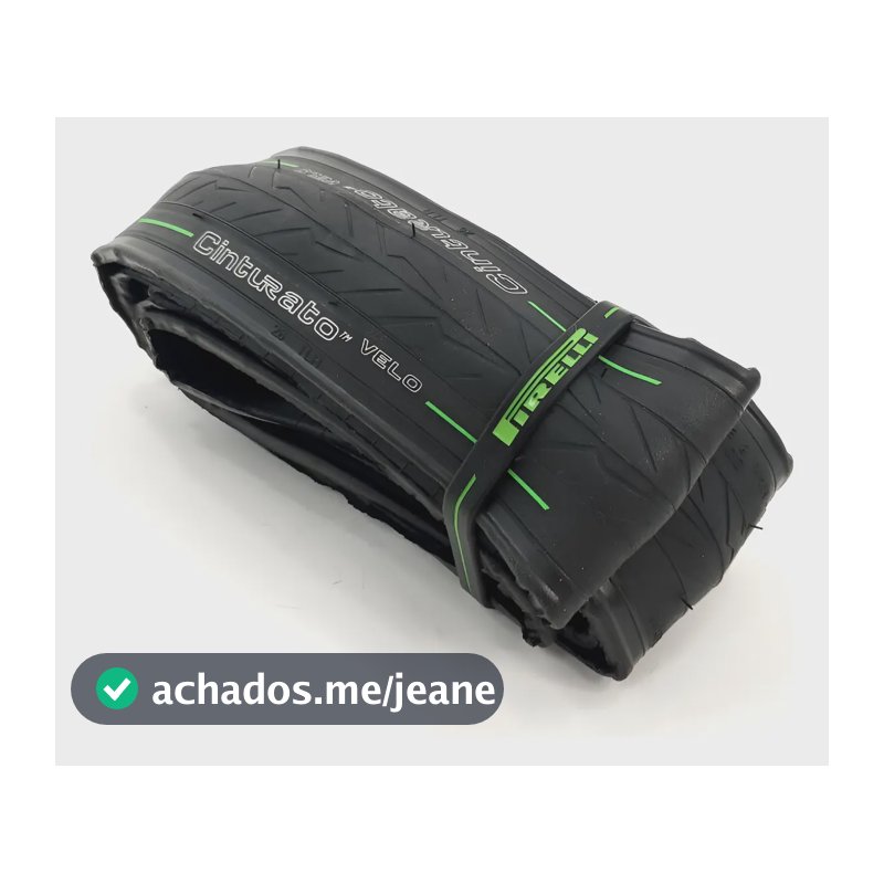 Pneu Pirelli Cinturato Velo Tr Tubeless 700x28 Road Preto Preto