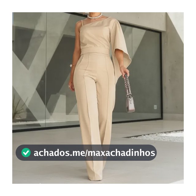 Conjunto Feminino Alfaiataria Elegante Blusa Calça Pantalona