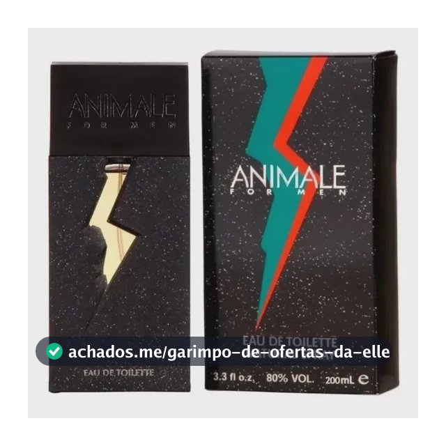 Perfume Animale Eau de Toilette Masculino 100ml
