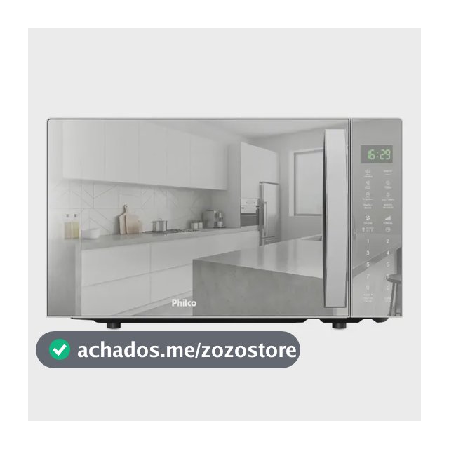 Micro-ondas Philco 28L 1100W Limpa Fácil Tira Odor PMO31E