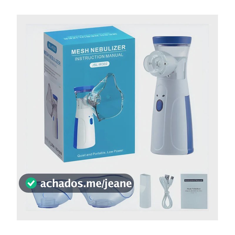 Inalador nebulizador portátil