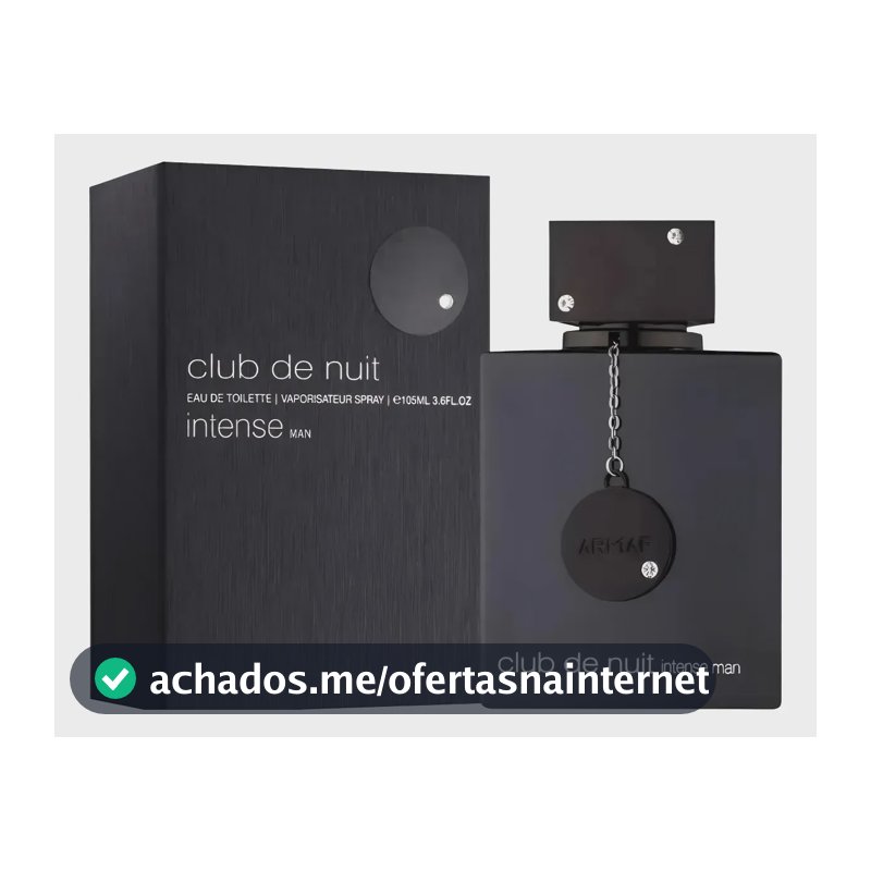Perfume Club De Nuit Intense Da Armaf Edt 105ml Masculino