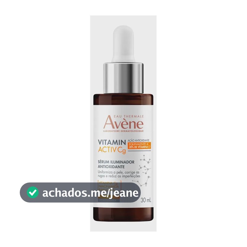 Serum Facial Iluminador Antioxidante Avène Vitamin Activ Cg 30ml