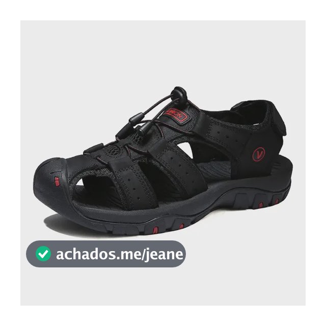 Sandálias Masculinas Couro Praia Verão Casual
