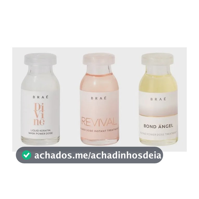 Cronograma Capilar Braé Repair Reparação 3x13ml