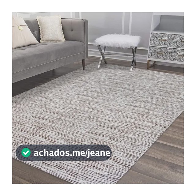 Tapete Mesclado 3m Sala Quarto 3,00x4,00 Antiderrapante Luxo