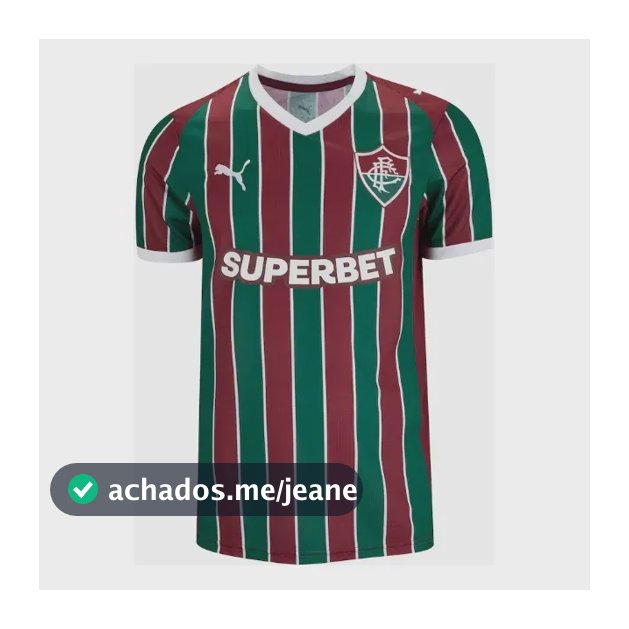 Camisa Fluminense 26/27 Camiseta Torcedor Masculina Oficial