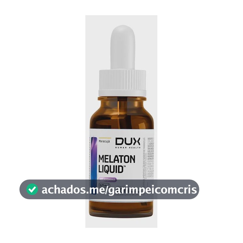 Melatonina Liquida - 20ml Maracuja Dux