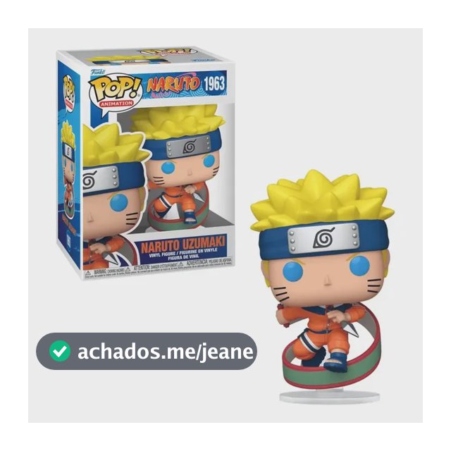 Boneco Funko Pop! Naruto Uzumaki, o Herói da Vila da Folha, Colecionável