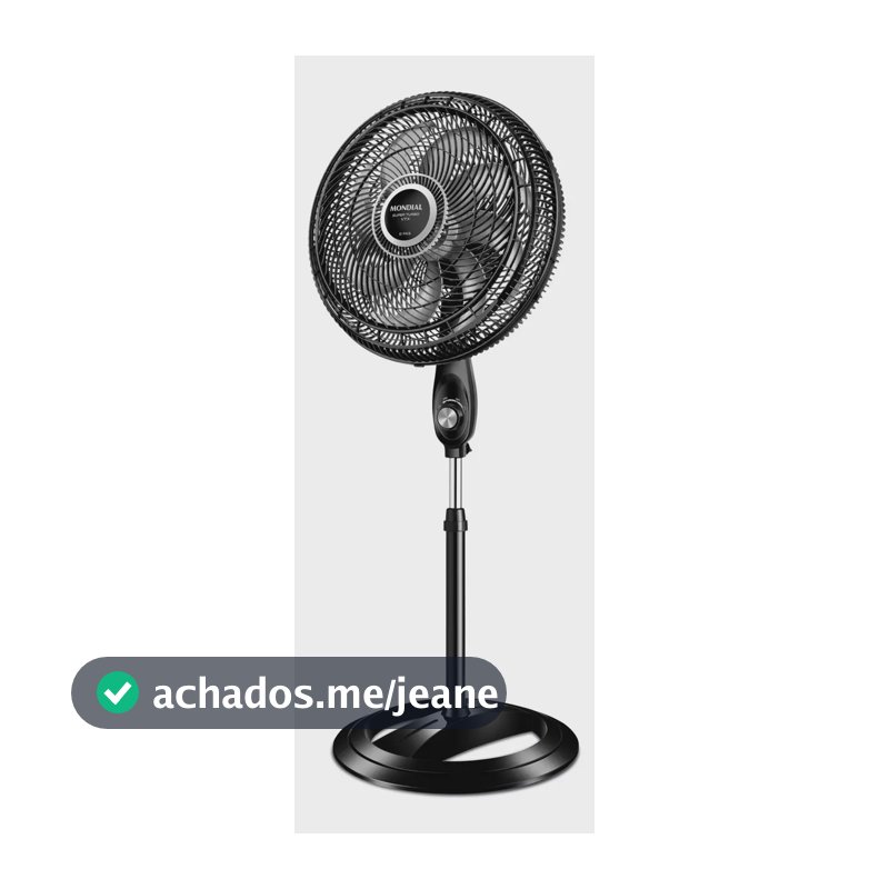 Ventilador Coluna 40cm Super Turbo 8 Pás, Mondial, 140W - VTX-40C-8P