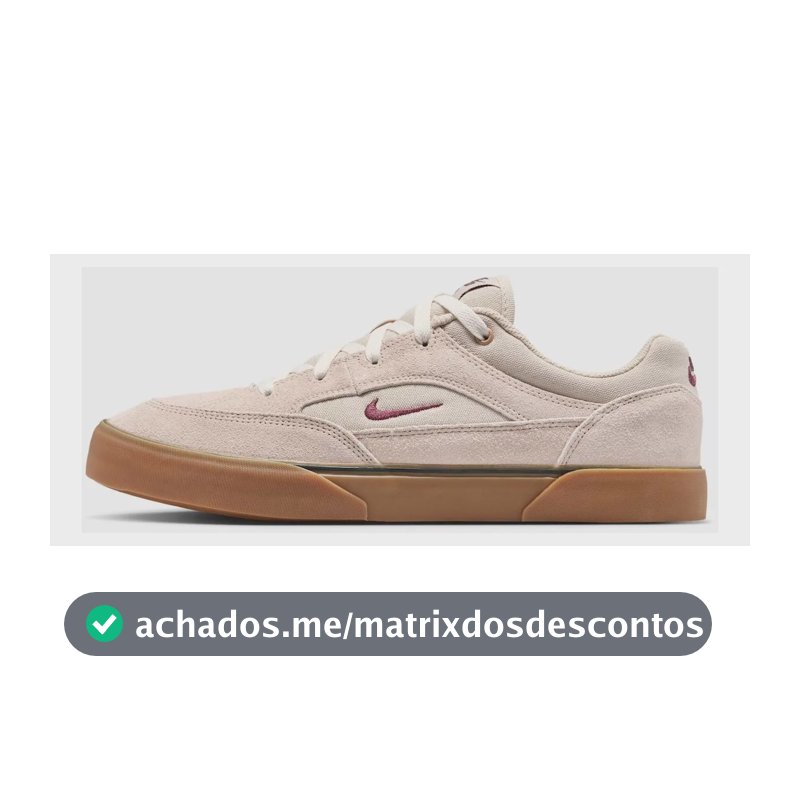 Tênis Nike Sb Malor Masculino Bege 40 Br