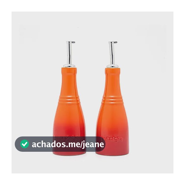 Conjunto Le Creuset Galheteiro Oleo E Vinagre 240ml