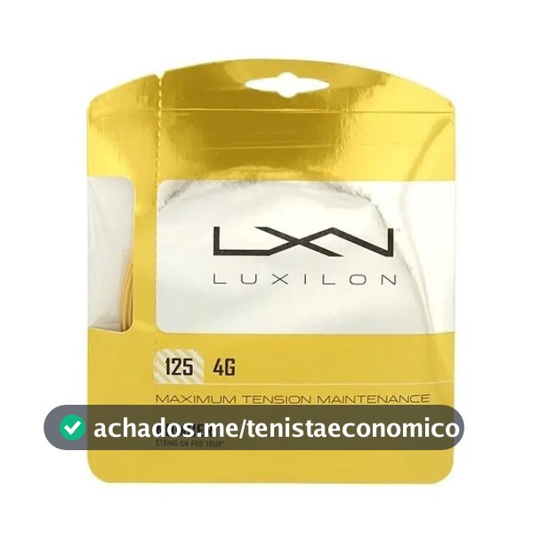 Corda Luxilon 4g 125 - 16l - Set Individual