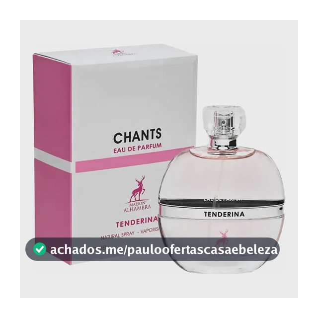 Perfume Àrabe - Maison Alhambra Chants Tenderina Edp 100ml