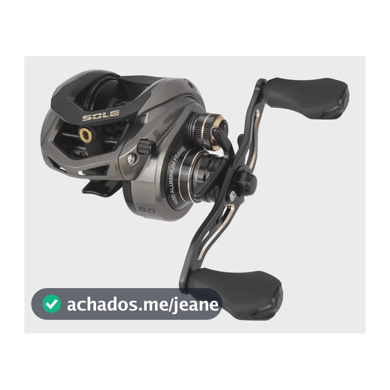 Carretilha Saint Sole G3 Heavy Duty Pesca Pesada Manivela Esquerda