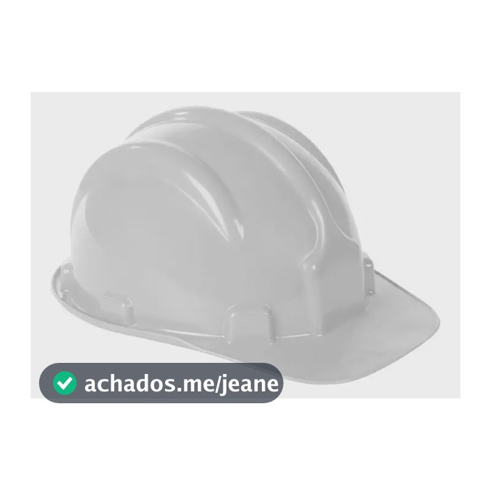 Plastcor Capacete de Segurança com Carneira Engenheiro Cor Branco EPI Equipamente de Proteção Plastcor