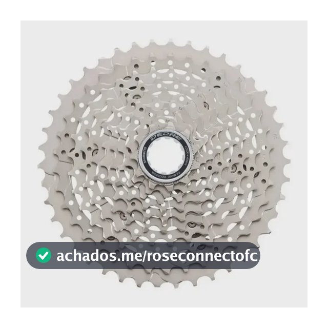 Cassete Shimano Deore Cs M4100 11/42d 10v 20v 2x10v Mtb Prateado