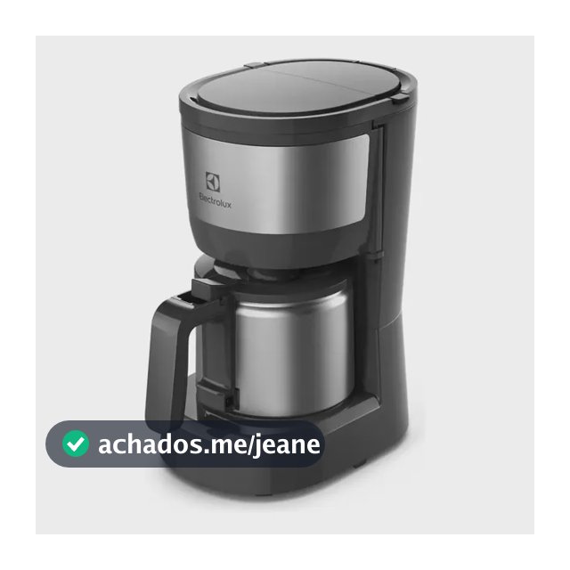 Cafeteira Elétrica Electrolux 600ml Capacidade 15 Xicaras Jarra Inox Filtro Permanente Removivel Corta Pingos Função Manter Aquecido Ecm12 - Inox Cinza 220v