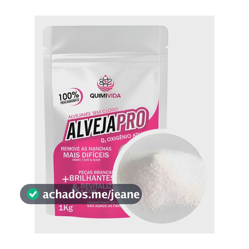 Percabonato De Sodio 1kg Clareador Removedor De Manchas Sn