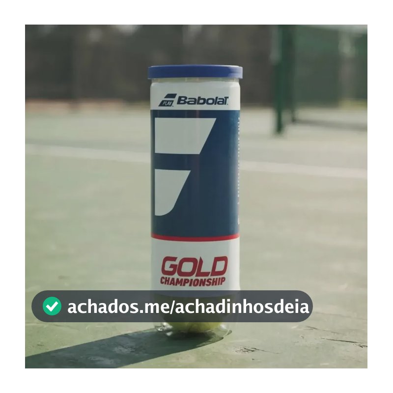 Bola de tênis treinamento Babolat Gold Championship cor amarelo por kit de 3 unidades