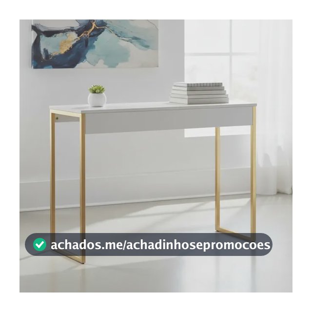 Mesa Home Office Escrivaninha Industrial Quarto Notebook