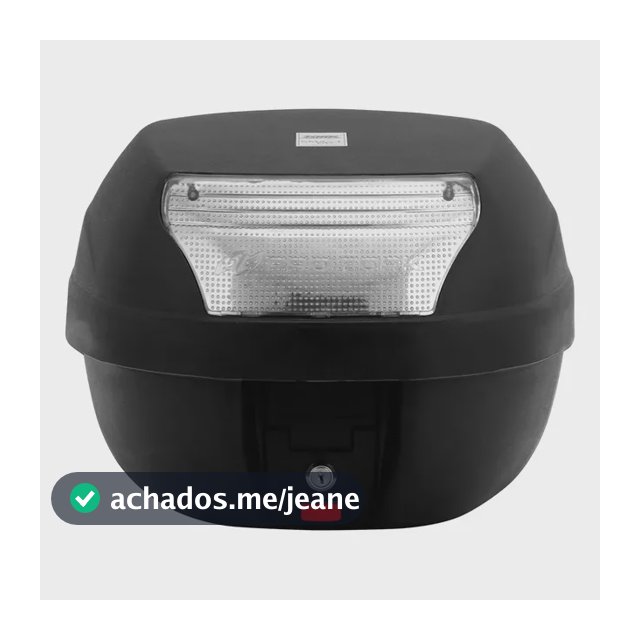 Bauleto Plástico Superior 28l Litros Top Case Espaçoso Leve