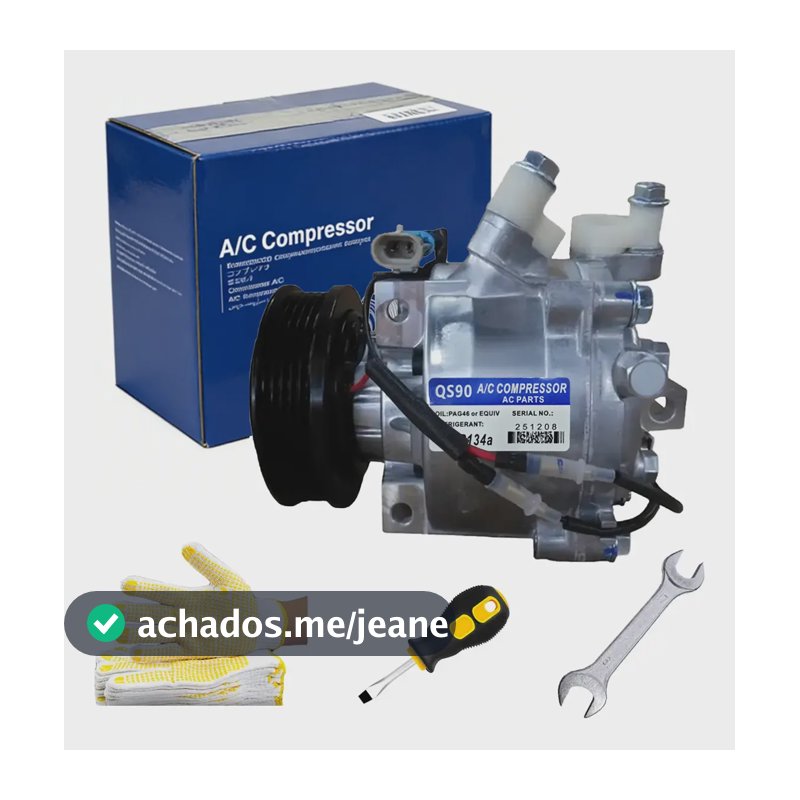 Compressor Para Onix Cobalt Prisma Spin 2013 14 15 16 A 2022