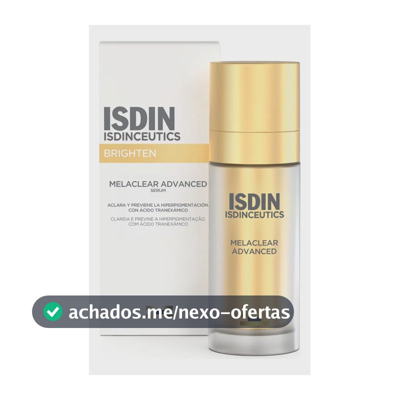 ISDIN Sérum Facial Clareador Anti-Idade Isdinceutics Melaclear Advanced - 30ml