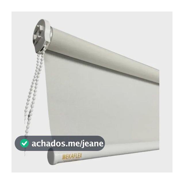 Cortina Rolo Blackout 0% 1,20 L X 1,20 A Escurecer Quarto Cor Palha