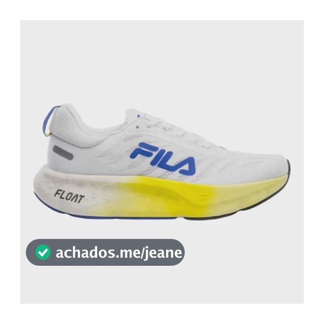 Tênis Fila Float Maxxi 2 - Branco/limao/azul Royal