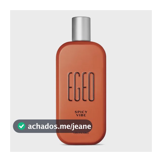 Egeo Spicy Vibe  Colônia 90ml O Boticário
