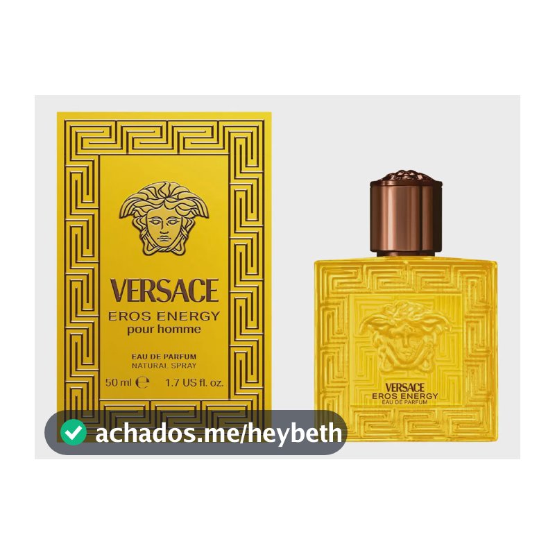 Perfume Masculino Versace Eros Energy Eau De Parfum 50ml